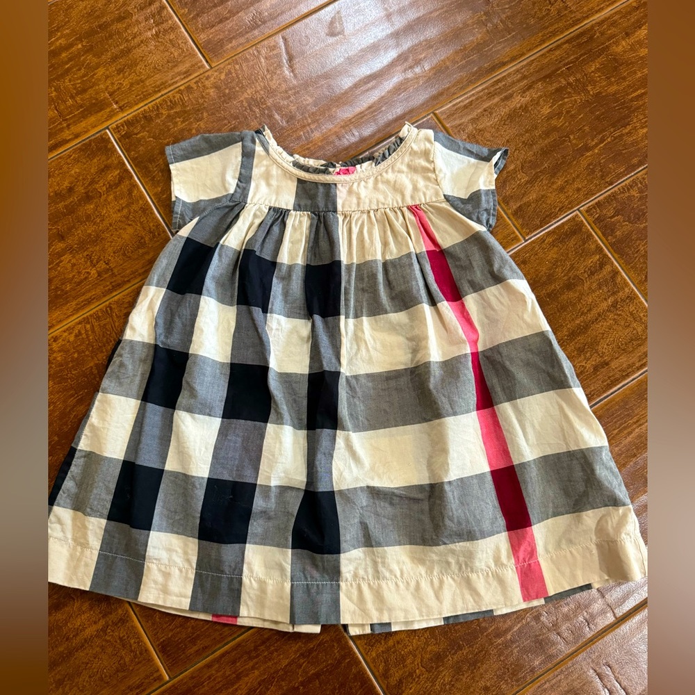 Burberry baby girl dress 12M